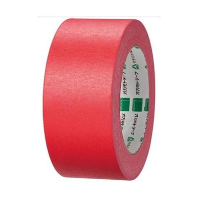 アズワン クラフトカラーテープ #224WC 38×50m 赤色 60巻入 67-8093-31 1箱(60巻)（直送品）