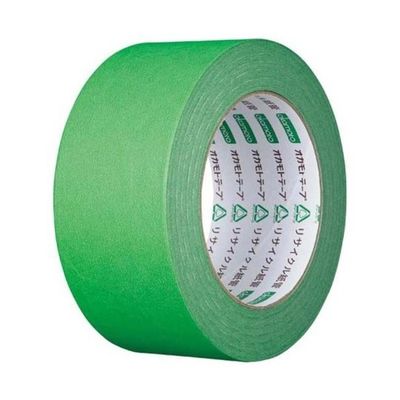アズワン クラフトカラーテープ #224WC 38×50m 緑色 60巻入 67-8093-33 1箱(60巻)（直送品）