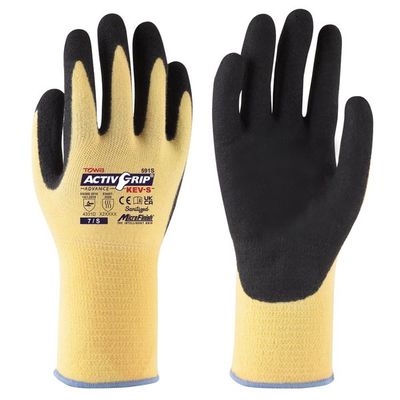 東和コーポレーション 耐切創手袋 ActivGripAdvance KEVーS S 1袋(12双入) 591S-S 1袋(12双)（直送品）
