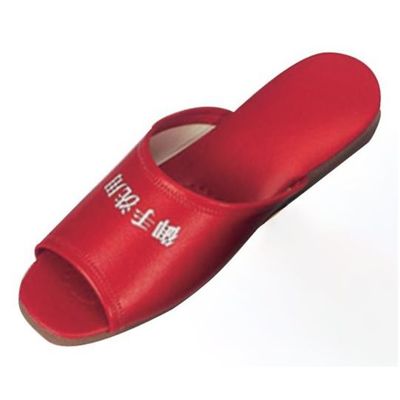 アズワン トイレ専用前開きスリッパ 御手洗用 ジャスパ ワイン 67-8164-46 1足（直送品）