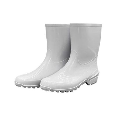 アサヒシューズ ハイゼクト紳士 長靴 K100 裏無 WH 24cm KG31051 1足 67-8167-56（直送品）