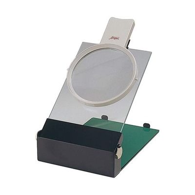 大榮歯科産業 拡大鏡付防塵スタンド ガラススタンド 67-8191-28 1個（直送品）