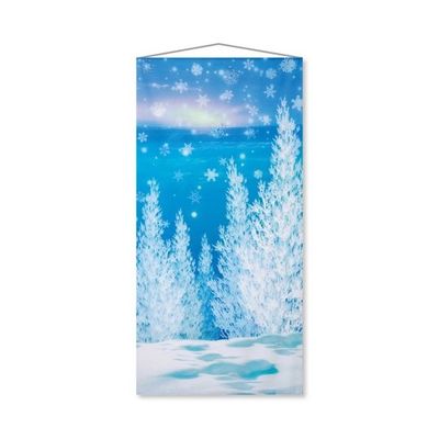 アズワン タペストリー クリスタルスノー 90×180cm 67-8943-75 1枚（直送品）