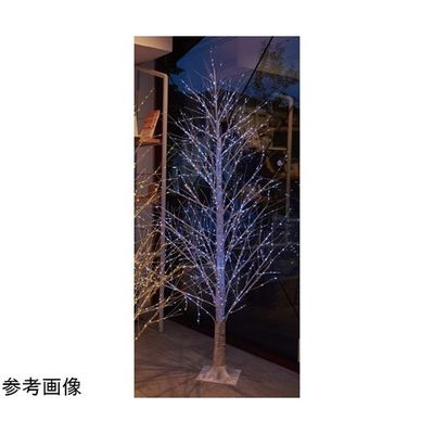 アズワン 白樺ブランチクリスマスツリースタンド 高さ180cm 67-8937-27 1本（直送品）