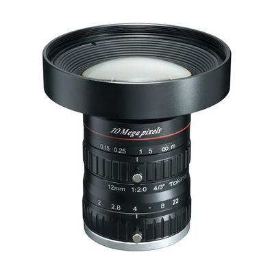 ケンコー・トキナー 4/3インチ対応高解像度CCTVレンズ 12mm KCM-1220U43MP10 1個 67-9206-47（直送品）