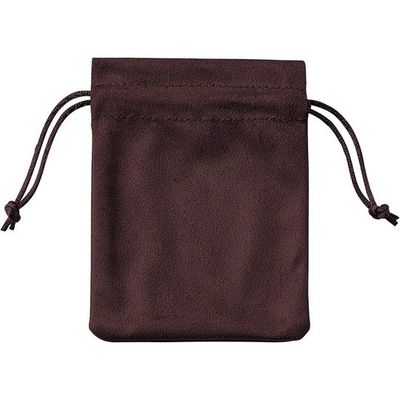 アズワン ジュエリーポーチ スクエア こげ茶 20枚 68-0317-04 1セット(20枚)（直送品）