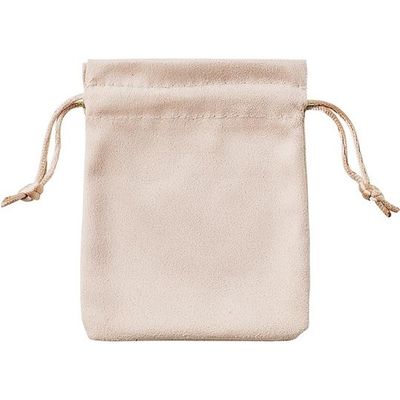 アズワン ジュエリーポーチ スクエア アイボリー 20枚 68-0317-07 1セット(20枚)（直送品）