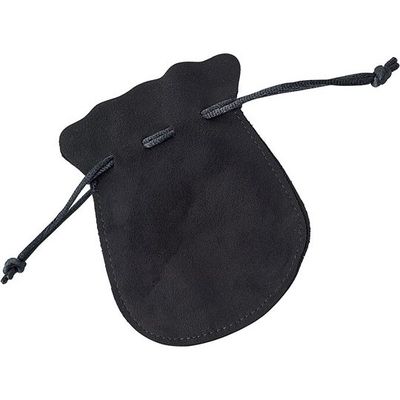 アズワン ジュエリーポーチ ラウンド 黒 20枚 68-0316-85 1セット(20枚)（直送品）