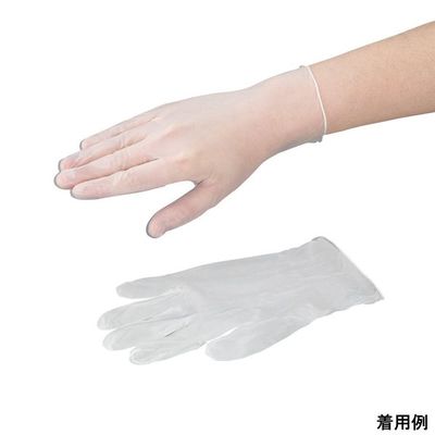 オカモト エコソフト(R)グローブ(パウダーフリー) SS 100枚入 OM-370 1箱(100枚) 66-0006-54（直送品）