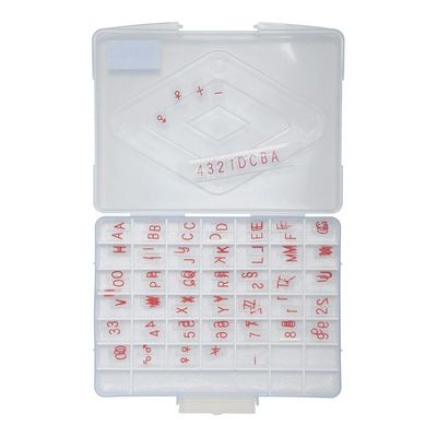 フレア バラマーク 直接用英数字セット 66-0017-48 1セット（直送品）