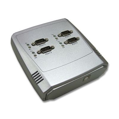 ラインアイ USB/シリアル変換器 4ポート USB-4COM 1式 64-5070-27（直送品）