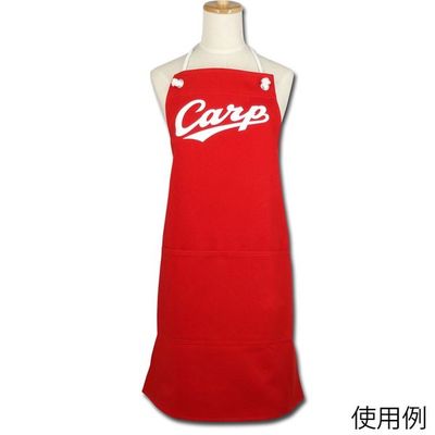 太陽被服 カープ 赤デニムエプロン CARP-4 1枚 65-9193-74（直送品）