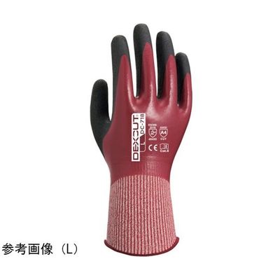 ウィード 耐切創手袋 DEXCUT DCー718 ニトリルバックコート Mサイズ DEDC718_M_1P 1双 65-2514-19（直送品）