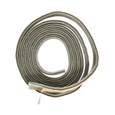 槌屋ティスコ ワイドすき間モヘアシール グレー 15×6mm×2m No.15060 1巻 63-7937-56（直送品）