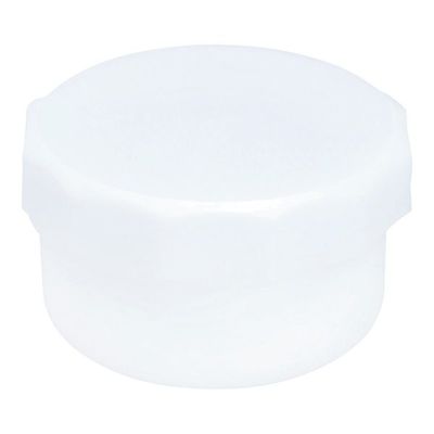 ケーエム化学 プラ壺(深型・未滅菌) 丸底タイプ 5.5mL 白 100個入 33015 1箱(100個) 9-1414-05（直送品）