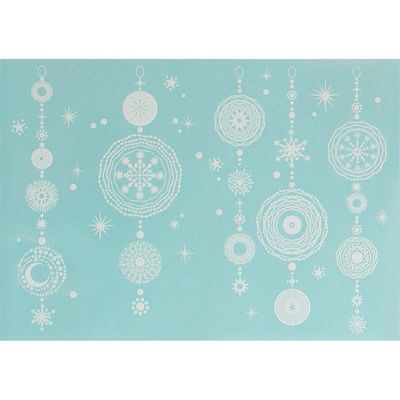 サンコーマーク工業 飛散防止シート 輪飾り QWS-537 1枚 8-341-01（直送品）