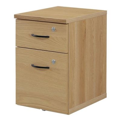 カグクロ 木製ワゴン プレスト 鍵付き ホワイトオーク 66-0001-41 1個（直送品）