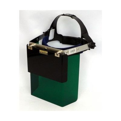 理研化学 防災面直接装着用ヘッドギア(HG)付 ダブル G2/No.10 203-WHG 1個 63-2891-89（直送品）