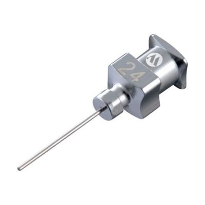 武蔵エンジニアリング 金属ニードル(0.31×0.57×13mm) 10本入り SNA-24G-B 1パック(10本) 61-2816-07（直送品）