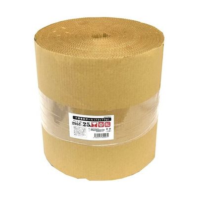 紺屋商事 片面巻段ボール 295mm×25m(73g+73g) 00970011 1巻 64-9606-37（直送品）