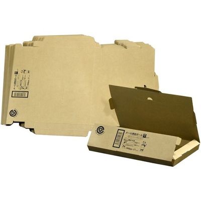 紺屋商事 ダンボール メール便用ゆうパケット投函用 50枚入 01150013 1セット(50枚) 65-1674-30（直送品）