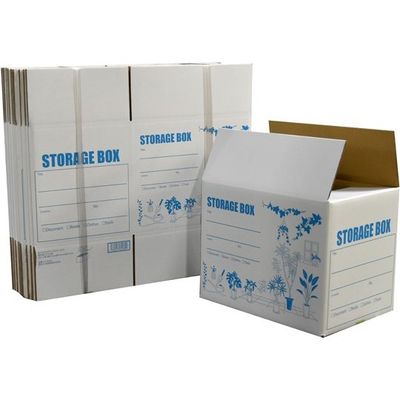 紺屋商事 ダンボール 保存収納箱(WF)A4×2A3 サイズ431×310×347mm 10枚入 01150016 1セット(10枚)（直送品）