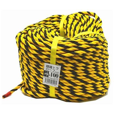 紺屋商事 標識トラロープ #9×100m 00720037 1巻 64-9607-94（直送品）