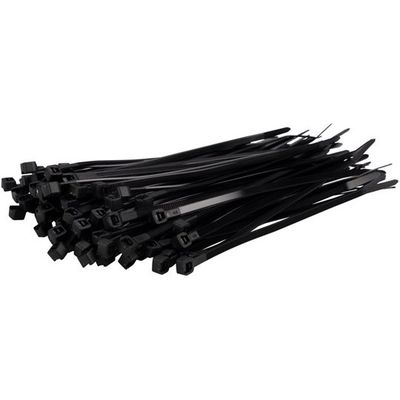 紺屋商事 結束バンド ケーブルタイ 屋外用 黒 150×幅3.6mm 100本入 01281160 1パック(100本)（直送品）