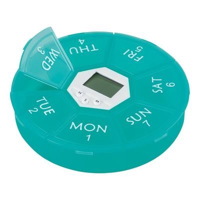 アズワン アラーム付きお薬ケース グリーン 8-545-01 1個（直送品）