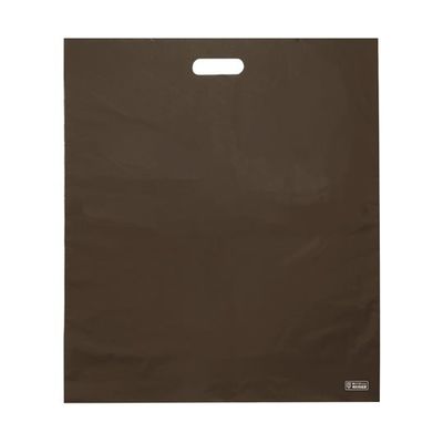 アズワン 梨地ソフトポリ袋 LL ブラウン 50枚入 65-8100-54 1袋(50枚)（直送品）