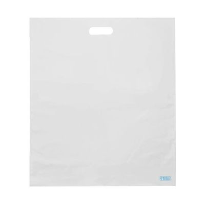 アズワン 梨地ソフトポリ袋 LL ホワイト 50枚入 65-8100-50 1袋(50枚)（直送品）