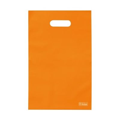 アズワン 梨地ソフトポリ袋 S オレンジ 100枚入 65-8100-34 1袋(100枚)（直送品）