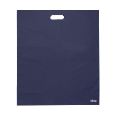 アズワン 梨地ソフトポリ袋 LL ネイビー 50枚入 65-8100-53 1袋(50枚)（直送品）