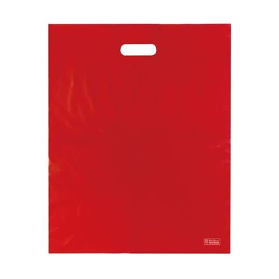 アズワン ポリ袋ハード L レッド 50枚入 65-8100-68 1袋(50枚)（直送品）