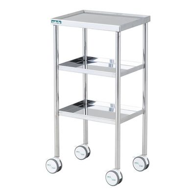 アズワン ステンレスワゴン(3段)600×400×800mm TE-603 1個 9-1310-01（直送品）
