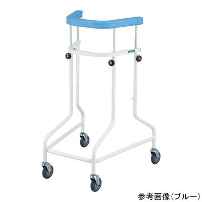 アズワン らくらくあるくん(R)(ネスティング歩行器・トール)オレンジ Rkun-TOR 1個 9-1332-01（直送品）