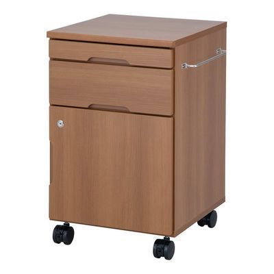 アズワン 木製床頭台 ダークブラウン BS-CBR 1個 8-600-02（直送品）