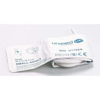 アズワン ディスポーザブル血圧計カフ 成人用(小) 20.5~28.5cm 5枚入 U1750S-C17 1箱(5枚) 8-656-09（直送品）