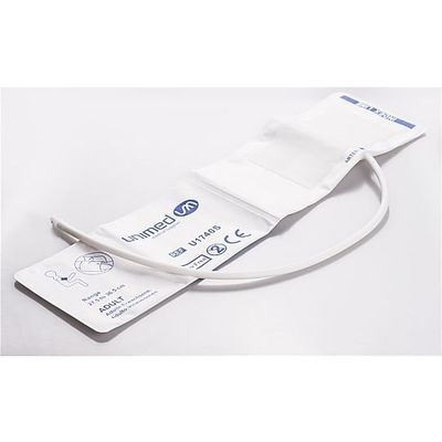 アズワン ディスポーザブル血圧計カフ 成人用(中) 27.5~36.5cm 5枚入 U1740S-C17 1箱(5枚) 8-656-10（直送品）