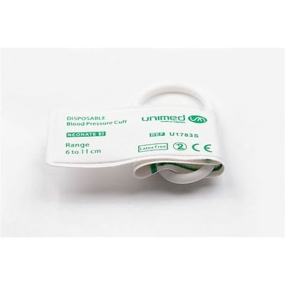 アズワン ディスポーザブル血圧計カフ 新生児用 6~11cm 10枚入 U1783S-C05 1箱(10枚) 8-656-15（直送品）