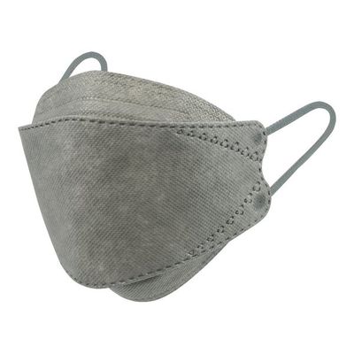 アズワン 口元空間広々マスク ダークグレー 20枚入 7-8543-03 1箱(20枚)（直送品）