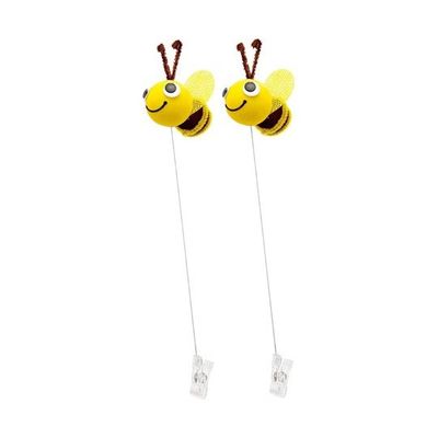 アズワン モチーフクリップ みつばち 2本セット 68-0949-64 1本(2本)（直送品）