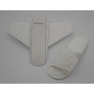 アズワン 婦人アローエコN 消防ホース底スリッパ 白F 全長25.5cm 1箱(30足入) 68-4541-89 1箱(30足)（直送品）