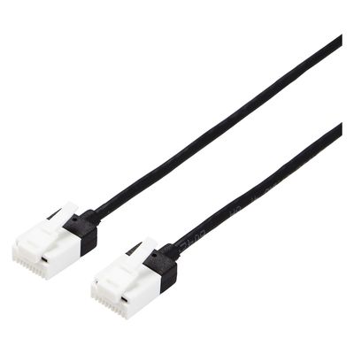 LANケーブル CAT6A スーパースリム 爪折れ防止 7.0M ブラック ECLD-GPASSTBK70 エレコム 1個（直送品）