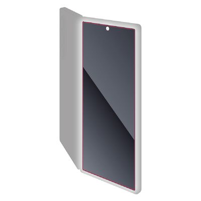 G245 ガラスフィルム 高透明 表面硬度10H 指紋防止 飛散防止 気泡防止 PM-G245FLGG エレコム 1個（直送品）