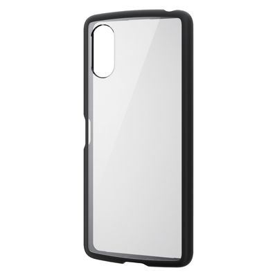 Xperia 10 VI SO-52E ケース ハイブリッド 衝撃吸収 軽量 黒 PM-X241TSLFCBK エレコム 1個（直送品）