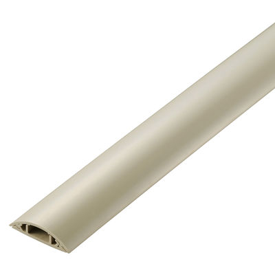 配線カバー 床用 モール ( 長さ1m × 幅45mm ) R形状 ベージュ LD-GA1307MA エレコム 1個（直送品）