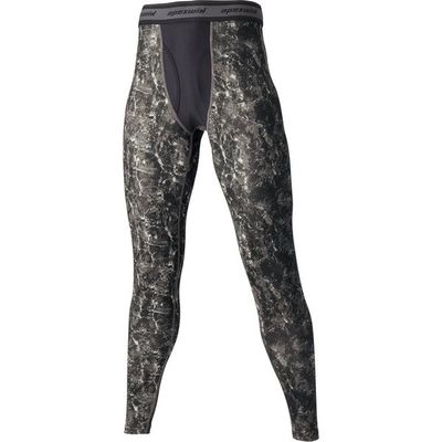 アタックベース 接触冷感ロングタイツ ペイントブラック3L 5681505062 1着 624-6113（直送品）