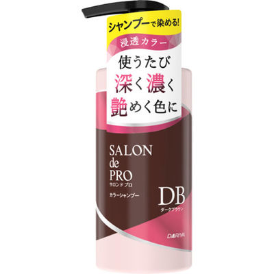 ダリヤ サロンドプロ カラーシャンプー <ダークブラウン> 4904651187386 1セット(300ml×3)（直送品）