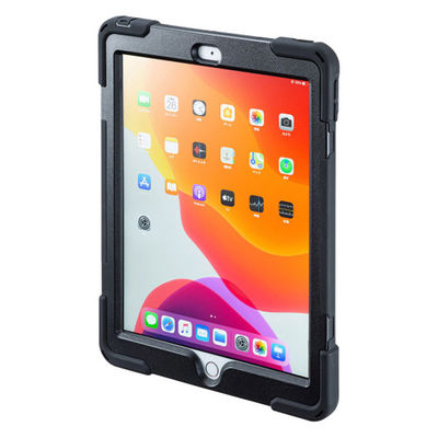 iPad 10.2インチ用ケース（ハンドル、スタンド、ショルダーベルト付き）耐衝撃タイプ 1個 サンワサプライ（直送品）